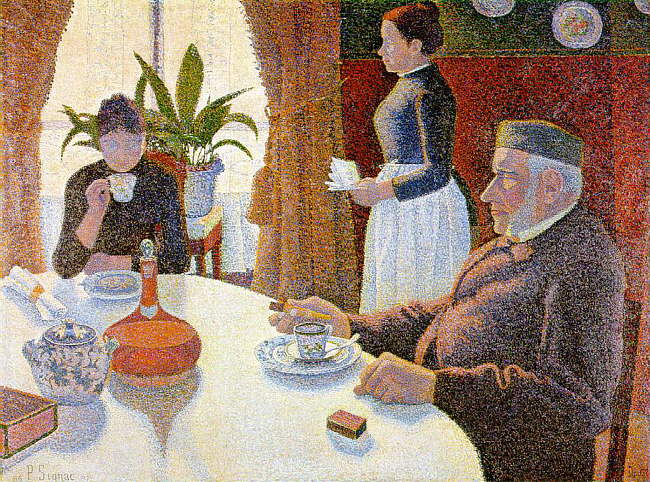 Paul Signac The Dining Room